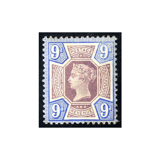 1887, 9 P blau/violett, Mi. 95 Unif. 101 / 135,-