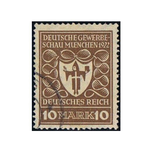 1922/23, Ziffer, 200 M, "rotlila", postfrisch, geprüft Infla Berlin (Mi. 248b/90 EUR)