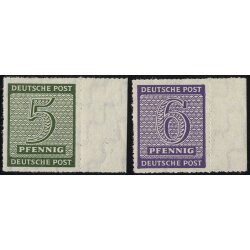 1945, Serie 4 Werte, gepr&uuml;ft Dr. Jasch, Mi. 116-119DX