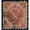 1890, Steindruck, 5 Kr. rot, LZ 9?, Zahnspalt r. oben, Kurzbefund Goller (Mi. 4IKa - Fb. 5Ia)