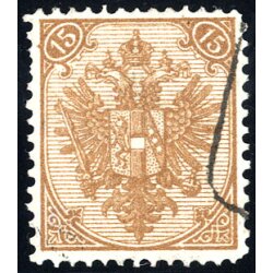 1879, Steindruck, 15 Kr. braun, LZ 12&Aring;&frac34;:12,...