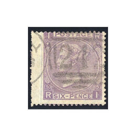 1865, 6 d. plate 5, Unif. 29 SG 97e