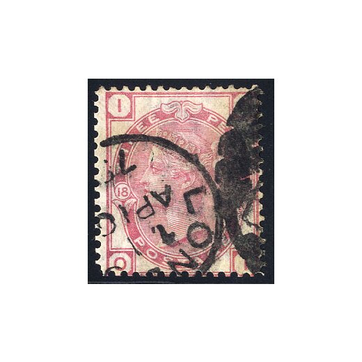 1873, 3 d. plate 18, Unif. 51 SG 144