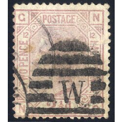 1875, 2 1/2 d. plate 12, Unif. 56 SG 141