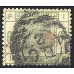 1883, 6 d., corner crease, Unif. 83 SG 194