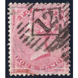 1857, 4 P., WZ 4Z (U. 18 - SG 66 / 120,-)