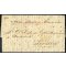 1830, Brief aus London am 24.9. nach Sevilla via Paris & Madrid, Einzeiler "ANGLETERRE" rot, JvdL 165 7 Punkte
