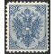 1895, Buchdruck, 10 Kr. blau, LZ 10 1/2, (Mi. 5II/IA- ANK 6II)