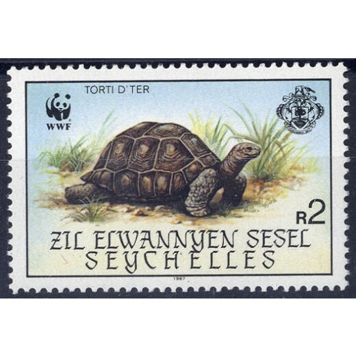 1987, Riesenschildkröten, Serie 4 Werte, Mi. 137-140 / 35,- SG 153-156