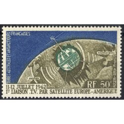 1962, Satellit Europa-Amerika, Mi. 27 / 36,-
