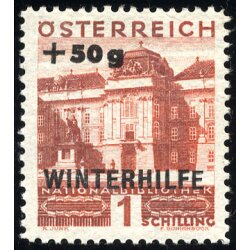 1933, Winterhilfe I, 4 Werte (ANK 563-66 - U. 437-40 /...