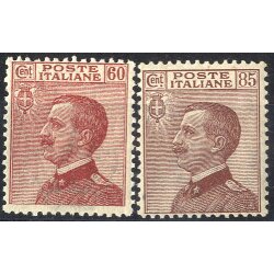 1917/20, 5 valori (U.+S. 108-12 / 175,-)