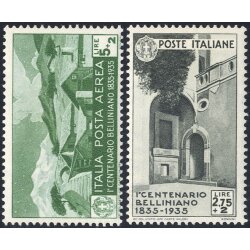 1935, Bellini, serie completa 11 valori, gomma integra...