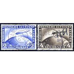 1928, Serie 2 Werte, 2 RM b&uuml;gig, Mi. 423-424 / 110,-