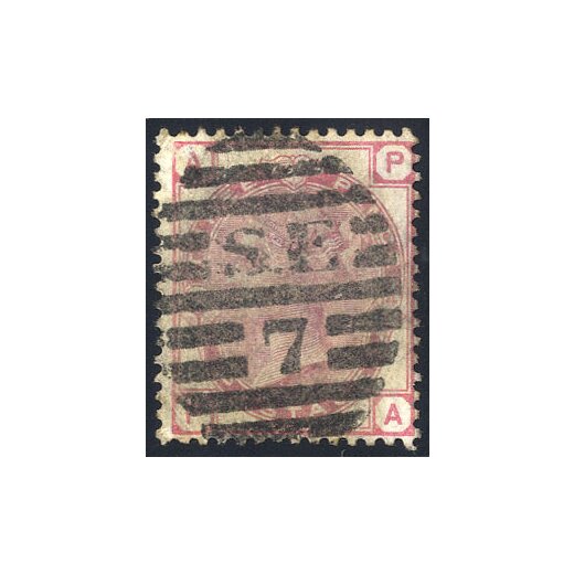 1873, 3 d. plate 14, Unif. 51 SG 144