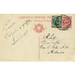 1916/21, lotto di sei lettere da Tripoli ed una cartolina...