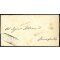 1857, Lettera in franchigia da Acireale 3.6.1857 per Fiumefreddo, annulli "ACIREALE" e "REAL SERVIZIO" in rosso sul fronte