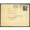 1939, lettera da Genova il 13.11.39 per Wictring (Austria) affranca con Sass. 446, striscia di censura sul verso