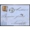 1868, 30 Cent. bruno castano, tiratura di Torino, su lettera da Milano 1.7.1868 per Neuchatel (S. T19)