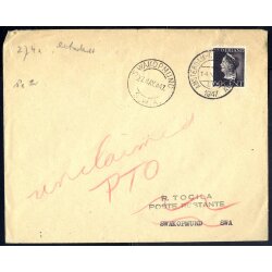 1947, Brief von Amsterdam am 14.5. nach Swakopmund (DSWA)...