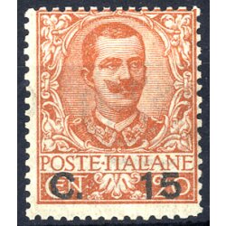 1905, 15 Cent. su 20 Cent. arancio (S. 79)