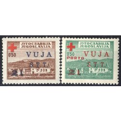 1948, Croce Rossa, 2 val. (S. 4-5)