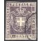 1860, Governo Provvisorio, 1 Cent. violetto bruno, usato (Sass. 17)