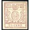 1857/59, 25 Cent. bruno lilla, firm. Cardillo (S. 10 / 1500,-)