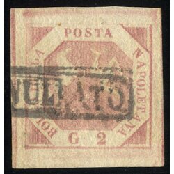 1858, 2 Grana, II. tavola (S. 6 / 100,-)