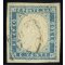 1855, 20 Cent. cobalto chiaro, firm. Bottacchi (S. 15a / 180,-)