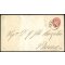 1863, Intero postale 5 Soldi rosso, con filigrana, da Verona 22.12. per Padova, firm. Bolaffi e A. Diena (S. I.P. 23)