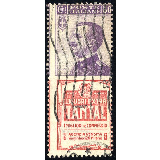 1924/25, 50 Cent. Tantal, minimi difetti (S. 18)