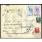 1935, lettera raccomandata da Milano il 30.10.35 per Bruxelles (Belgio) affrancata per 2,75 L. ritornata a Milano