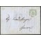 1863, lettera da Bologna il 29.12.63 per Genova affrancata con 15 c. Sass. L18