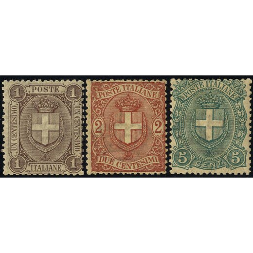 1896/97, 3 val. (S. 65-67 / 97,50,-)