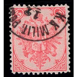 1879, Steindruck, 5 Kr. rot, LZ 12, gepr&uuml;ft Goller...