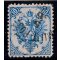 1879, Steindruck, 10 Kr. blau, LZ 12, WZ, geprüft Goller (Mi. 5IAa / Fb. 6Ia)