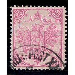 1879, Steindruck, 25 Kr. lila, gepr&uuml;ft Goller (Mi....