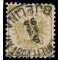 1890, Steindruck, 20 Kr. gelbgrün, LZ 10?, geprüft Goller (Mi. 8ILb / Fb. 8Ib)