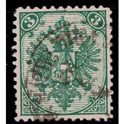 1890, Steindruck, 3 Kr. grün, LZ 11?, geprüft...