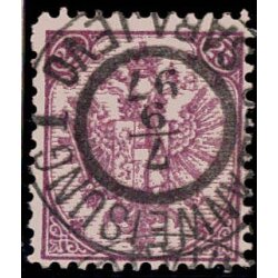 1890, Steindruck, 25 Kr. violett, LZ 11?, gepr&uuml;ft...