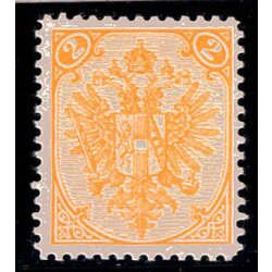 1895, Buchdruck, 2 Kr. gelb, LZ 12? (Mi. 2IIB / ANK 3II)