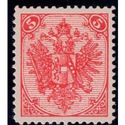 1895, Buchdruck, 5 Kr. rot, Platte III, LZ 121? (Mi....