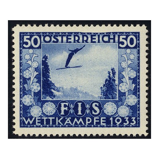 1933, FIS I, 4 Werte (ANK 551-54 - U. 426-29 / 320,-)