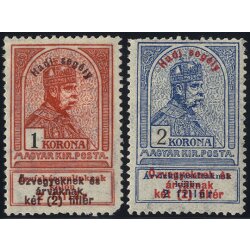 1914, Serie 17 Werte, leichte Mängel, Mi. 145-161 /...