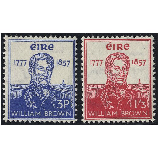 1957, Serie 2 Werte, Mi. + Unif. 132-133 / 50,-