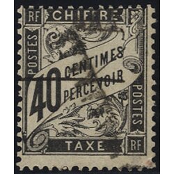 1881/84, 40 C schwarz, Mi. 19 / 45,- Unif. P19 / 70,-
