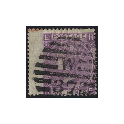 1867, 6 P violett, Mi. 30 SG 109 Unif. 34A