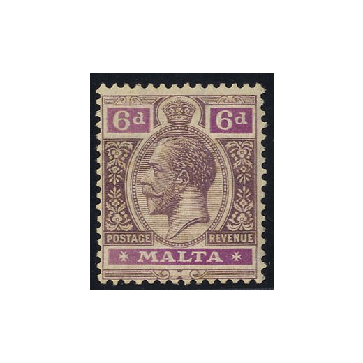 1921, 6 P lila/violett, Mi. 61 / 40,- SG 102 Unif. 63