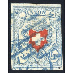 1851, Rayon I, 5 Rp. (U. 20 Mi. 9II / 130,-)
